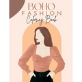 Boho Fashion Coloring Book: 30 Stylish Pages of Coloring for Adult Women and Teen Girls