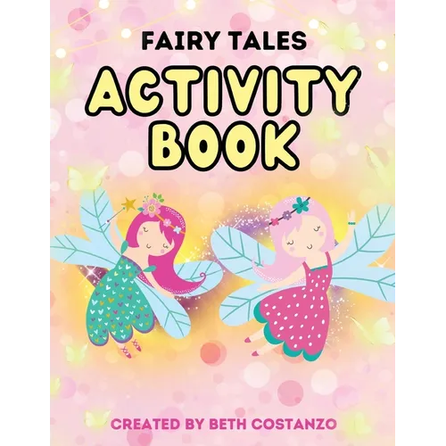 Fairy Activity Workbook for Kids! 3-6