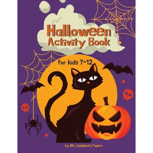 Halloween Activity Book: For kids 7 to 12