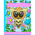 Whimsical Owl Coloring Book