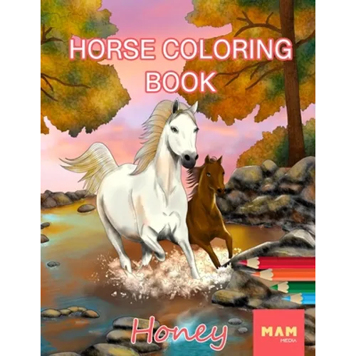 Horse Coloring Book: Anti-Stress Coloring Book