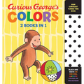 Curious George's Colors: High Contrast Tummy Time Book