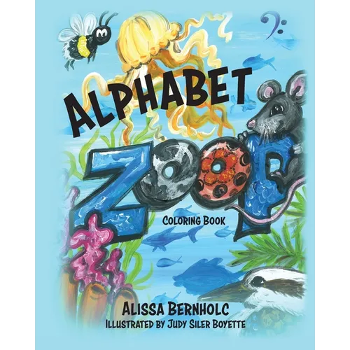 Alphabet ZooP Coloring Book: Zoological Poetry From A to Z