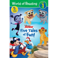 World of Reading: Disney Junior: Five Tales of Fun!-Level 1 Reader Bindup