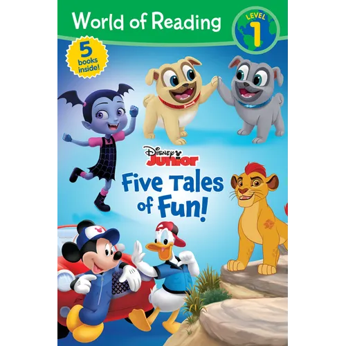 World of Reading: Disney Junior: Five Tales of Fun!-Level 1 Reader Bindup