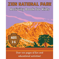 Zion National Park Activity Book for Kids: For ages 3-5