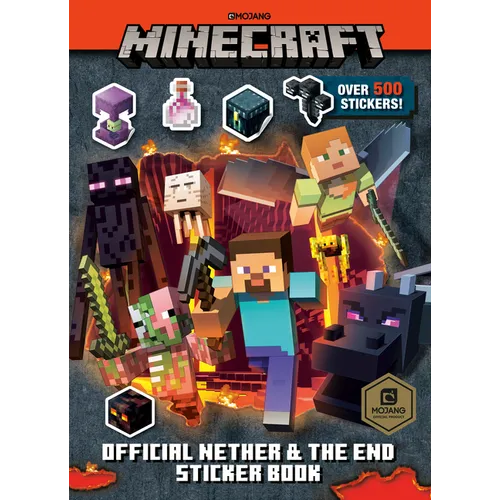 Minecraft Official the Nether and the End Sticker Book (Minecraft)