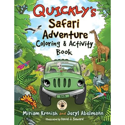 Quickly's Safari Adventure Coloring & Activity Book