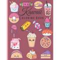 Kawaii Coloring Book: Cute kawaii coloring book to enjoy