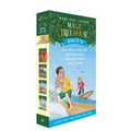 Magic Tree House Books 25-28 Boxed Set: Stage Fright on a Summer Night; Good Morning, Gorillas; Thanksgiving on Thursday; High Tide in Hawaii