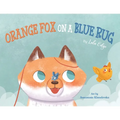 Orange Fox on a Blue Rug