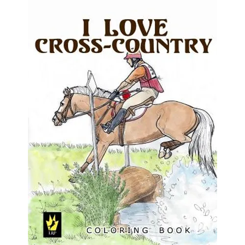 I Love Cross-Country Coloring Book