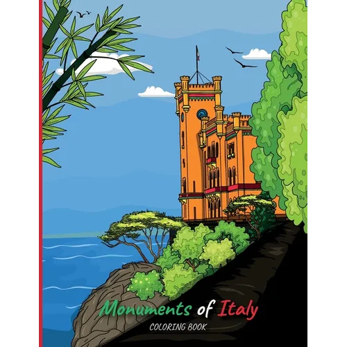 Monuments of Italy: Coloring Book