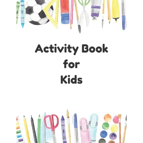 Activity Book For Kids