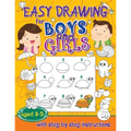Easy drawing for boys and girls aged 3-5: with step by step instructions