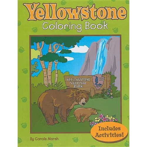Yellowstone Coloring Book