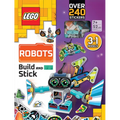Lego(r) Books. Build and Stick: Robots