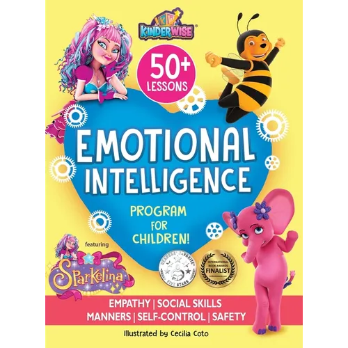 Emotional Intelligence Program for Children featuring Sparkelina: 58 Lessons (5 books in 1)