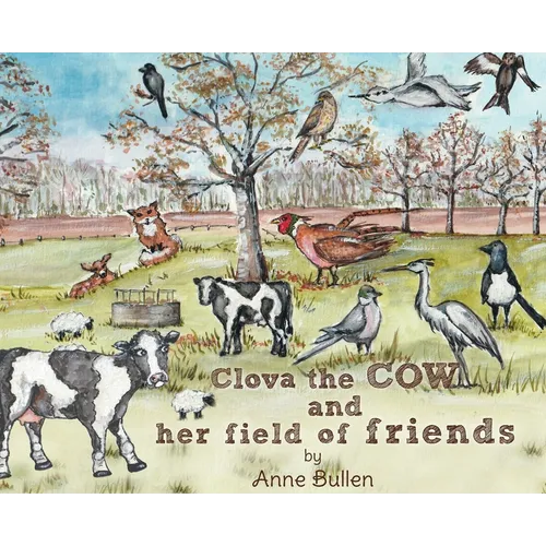 Clova the cow and her field of friends