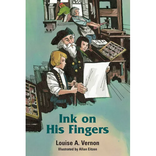 Ink on His Fingers