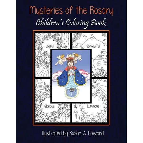 Mysteries of the Rosary: Children's Coloring Book
