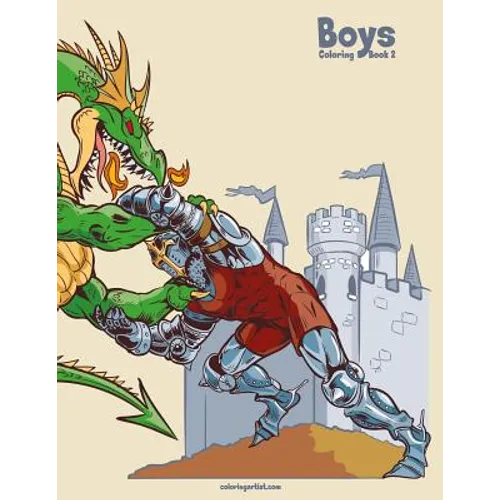 Boys Coloring Book 2