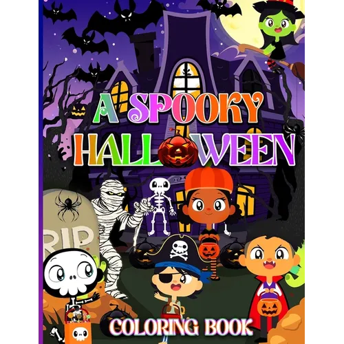 A Spooky Halloween Coloring Book