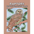 Raptors - Birds of Prey Coloring Book