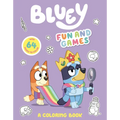 Bluey: Fun and Games: A Coloring Book