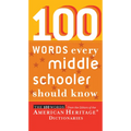 100 Words Every Middle Schooler Should Know