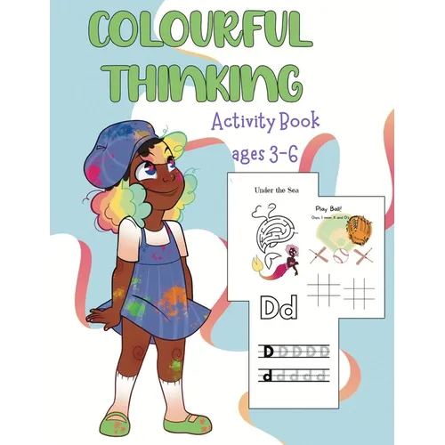 Colorful Thinking: Fun educational activity book for ages 3 to 6