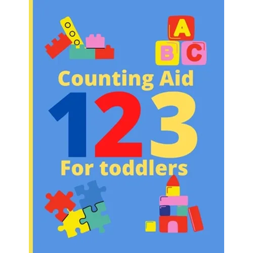 Counting Aid for Toddlers: Tracing and Activity books for kids ages 2-4 years