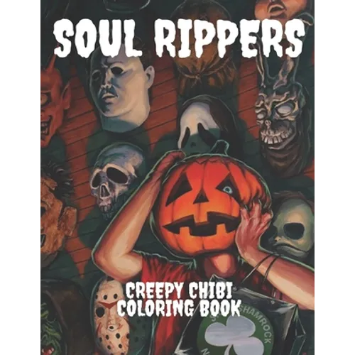 Soul Rippers creepy chibi Coloring book