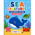 Sea Creatures Coloring Book for Kids