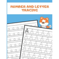 Number and Letter Tracing: Alphabet and Number Tracing Books Workbook for Preschoolers Kindergarten and Kids Ages 3-5 (Volume 2)