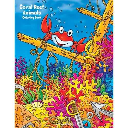 Coral Reef Animals Coloring Book