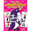 Fun with Crossword Puzzles Coloring Book