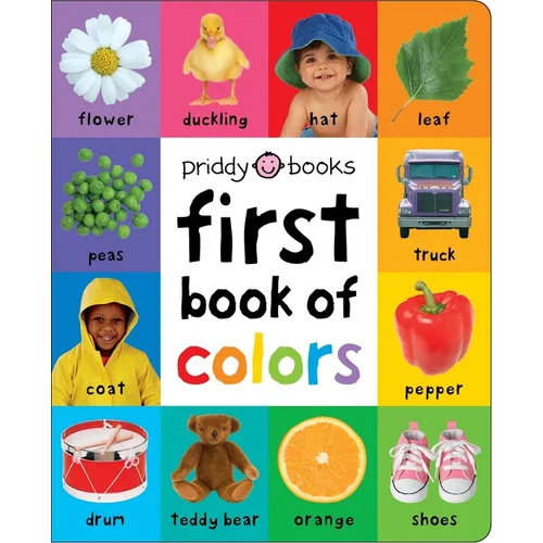 First 100 Book of Colors: A Padded Book--Perfect for Little Hands to Hold