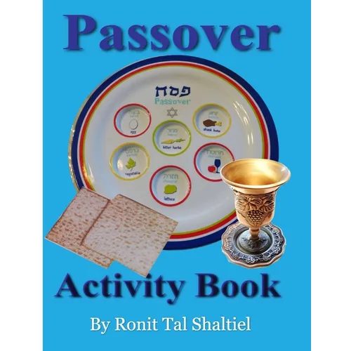 Passover Activity Book: For kids, Coloring, holiday songs, hidden words game and more.