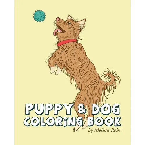 Puppy & Dog Coloring Book