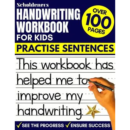 Handwriting Workbook for Kids: Practise Sentences