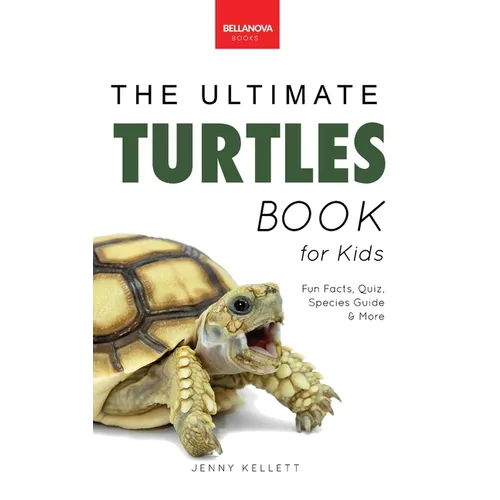 Turtles The Ultimate Turtles Book: Interactive Marine Life Guide with 100+ Facts, Species Photos, Ocean Conservation Quiz & Puzzle for Ages 8-12