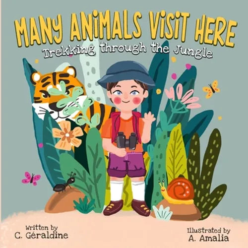MANY ANIMALS VISIT HERE Trekking through the Jungle