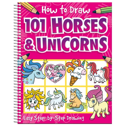 How to Draw 101 Horses and Unicorns
