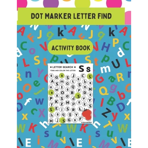 Dot Marker Letter Search Activity Book