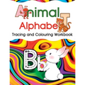 Animal Alphabet: Tracing and Colouring Workbook