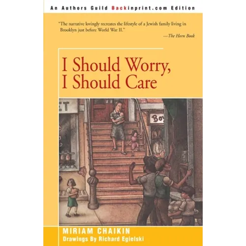 I Should Worry, I Should Care