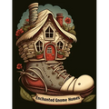 Enchanted Gnome Homes: A Coloring Book of Whimsical Gnome Homes and Enchanted Fairy Houses