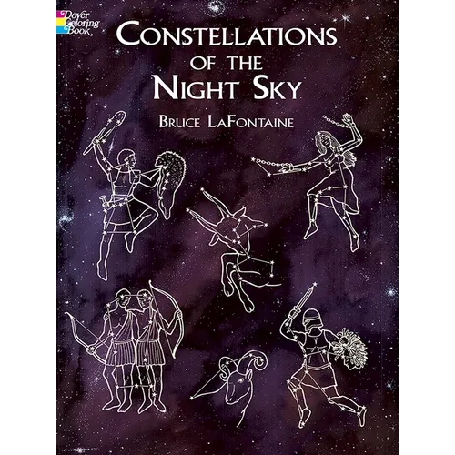 Constellations of the Night Sky Coloring Book