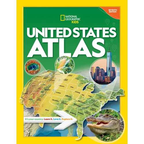 National Geographic Kids United States Atlas, 7th Edition